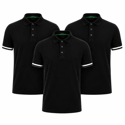 The Premium Polo Set — Pack of 3