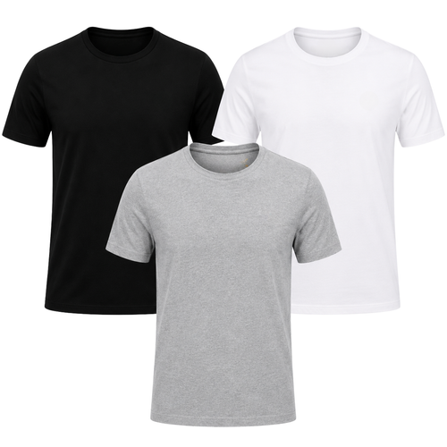 3-Pack Classic Essential Shirts