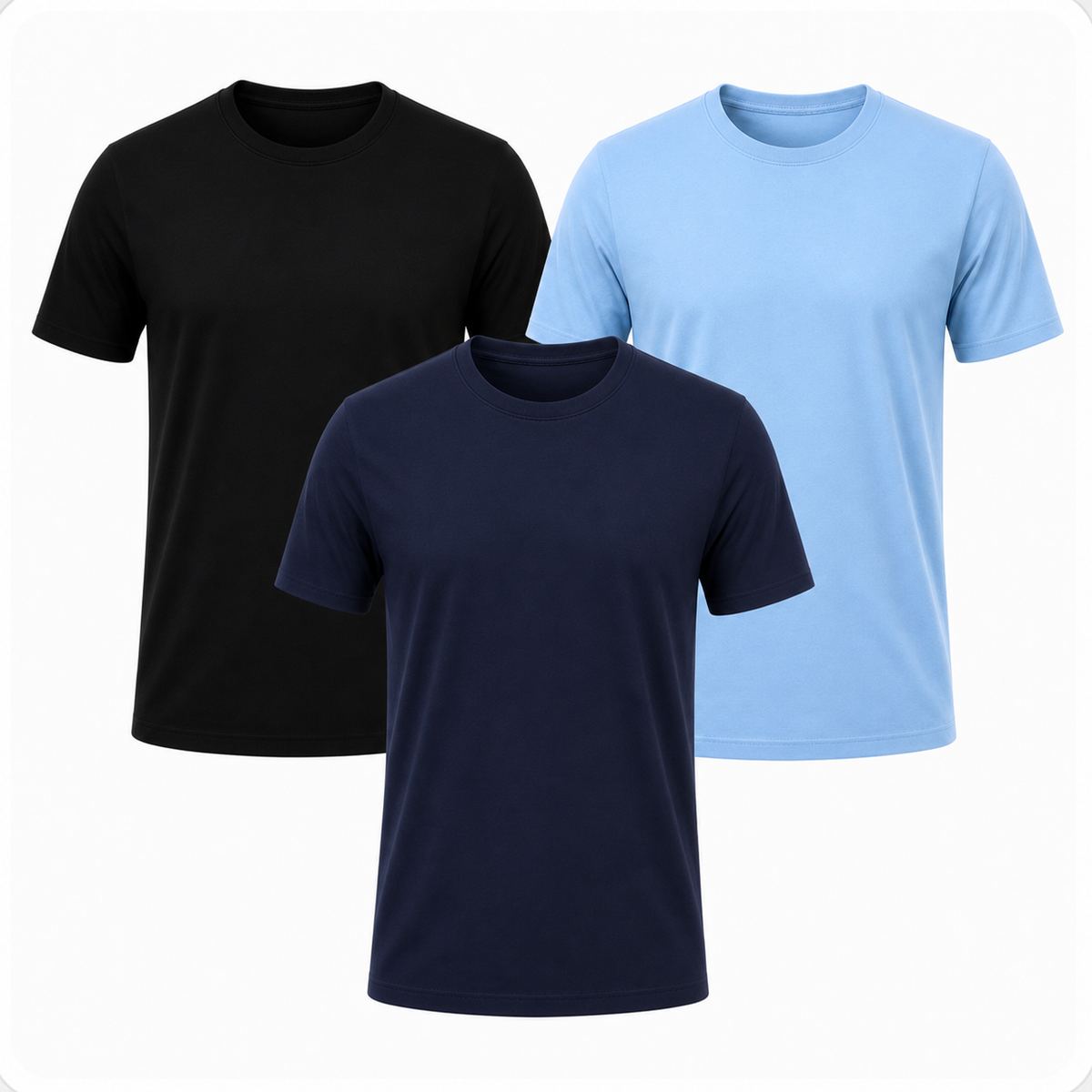 3-Pack Classic Essential Shirts