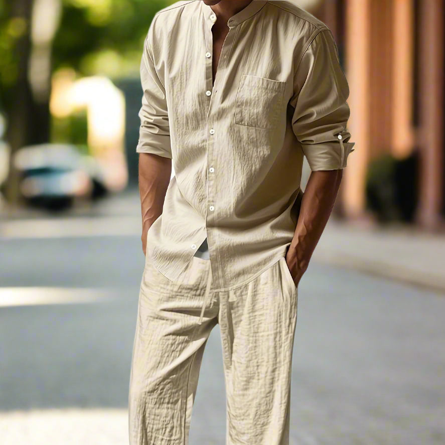 Owen - Casual Linen Set
