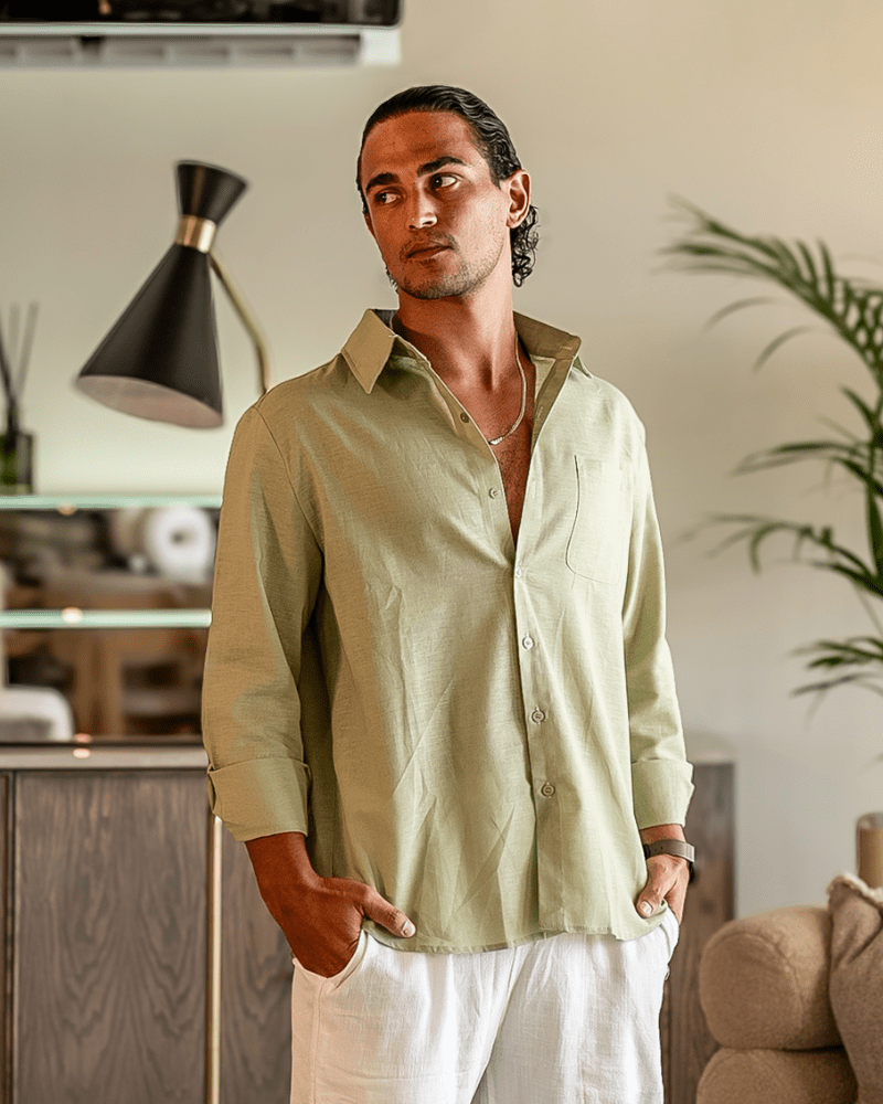Cape Town - 100% Linen Shirt - Belgravia Shop