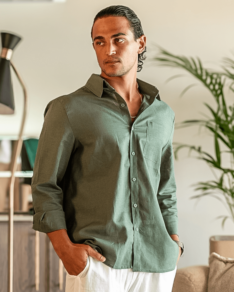 Cape Town - 100% Linen Shirt - Belgravia Shop