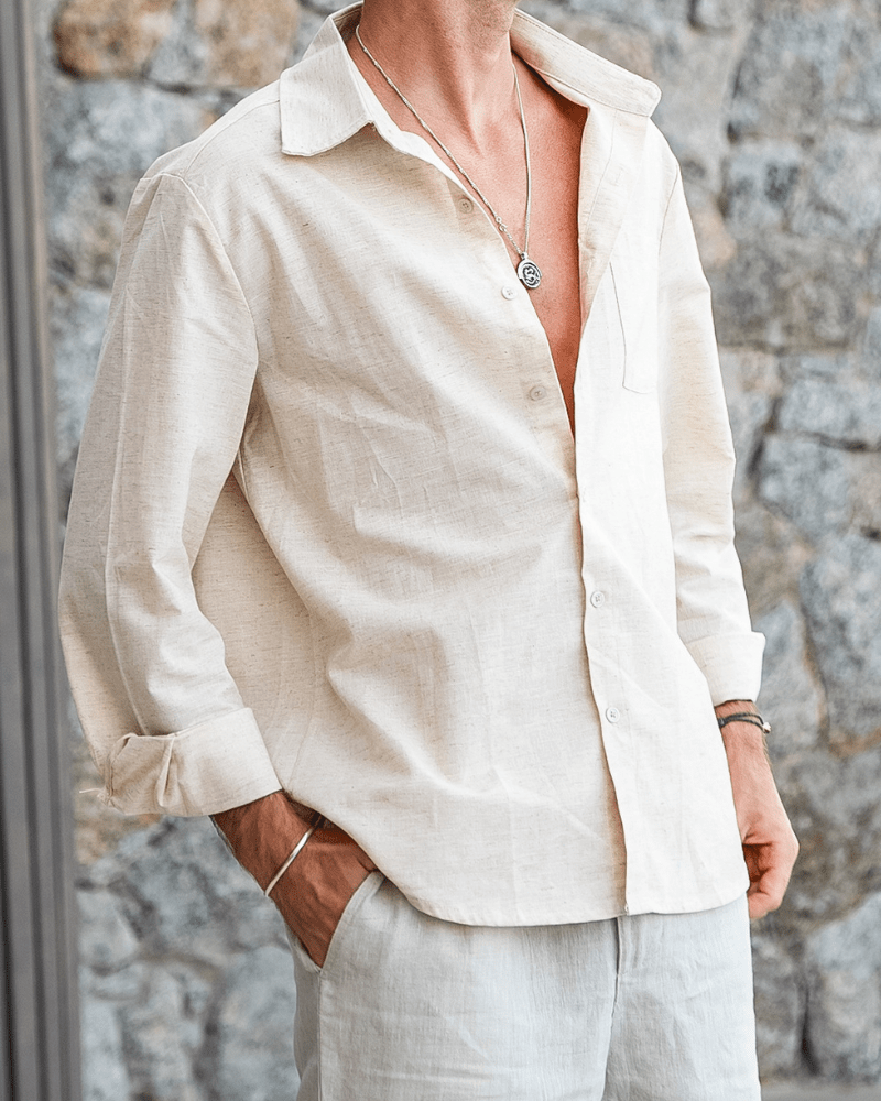 Cape Town - 100% Linen Shirt - Belgravia Shop