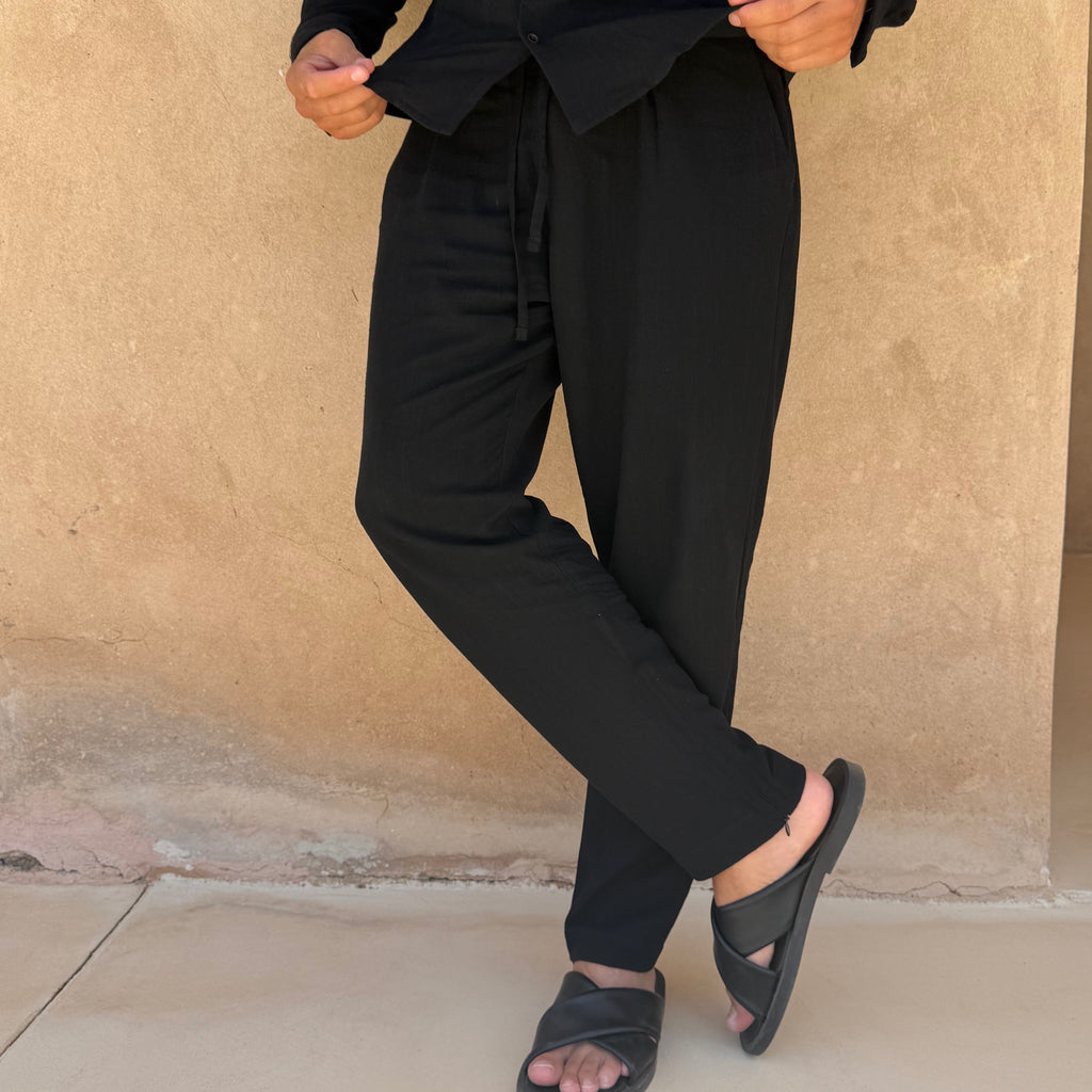 Capri Linen Trousers