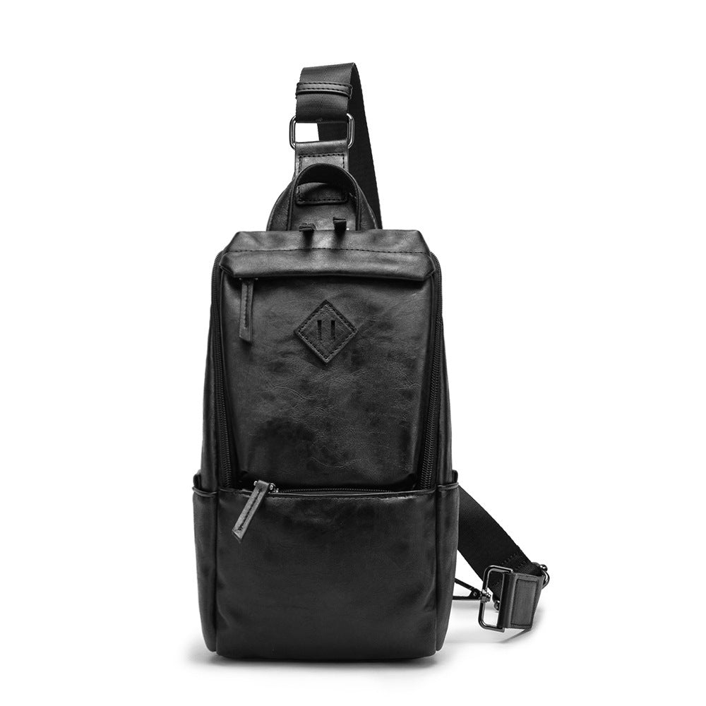 Men's Crossbody Synthetic Leather Bag - Belgravia Shop