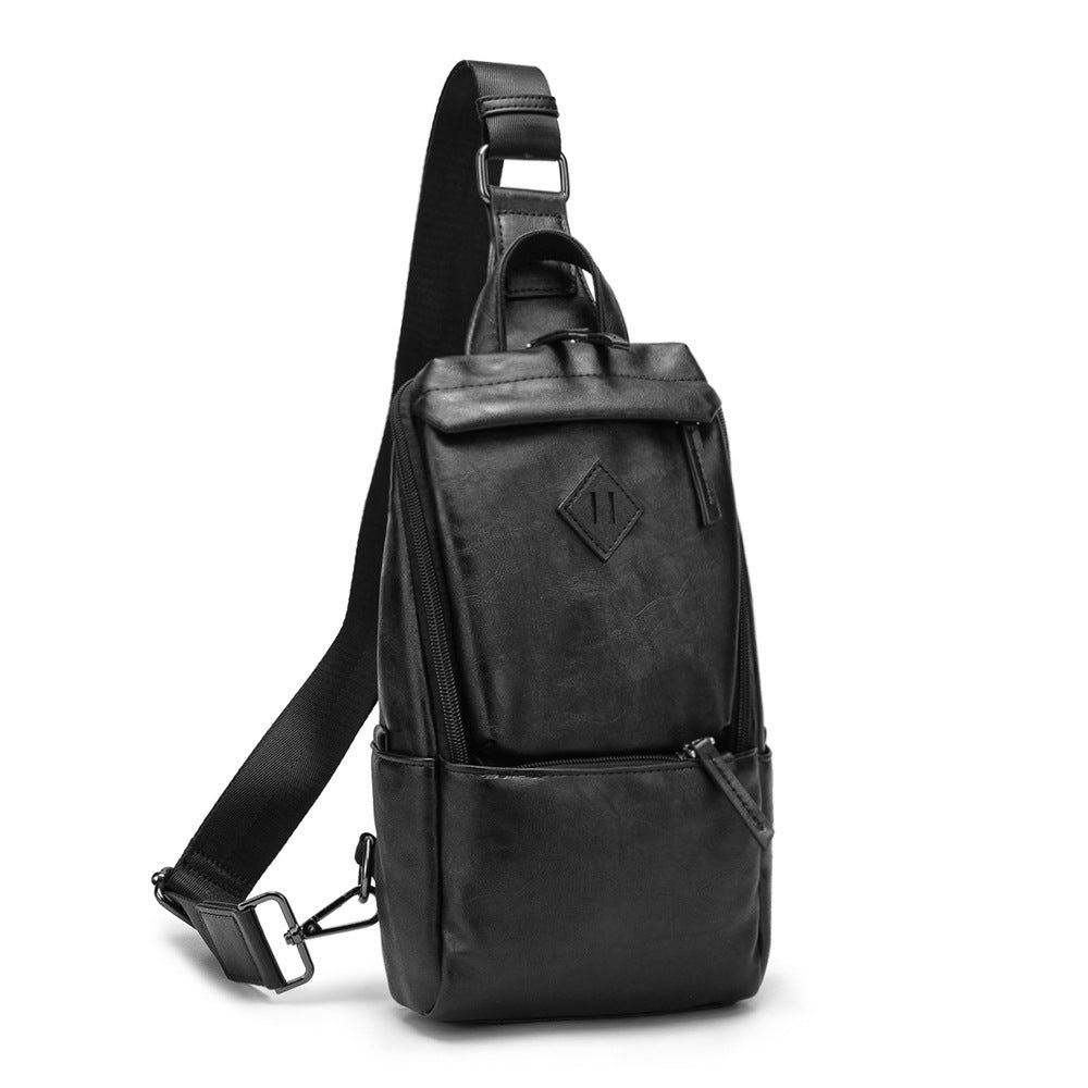 Men's Crossbody Synthetic Leather Bag - Belgravia Shop