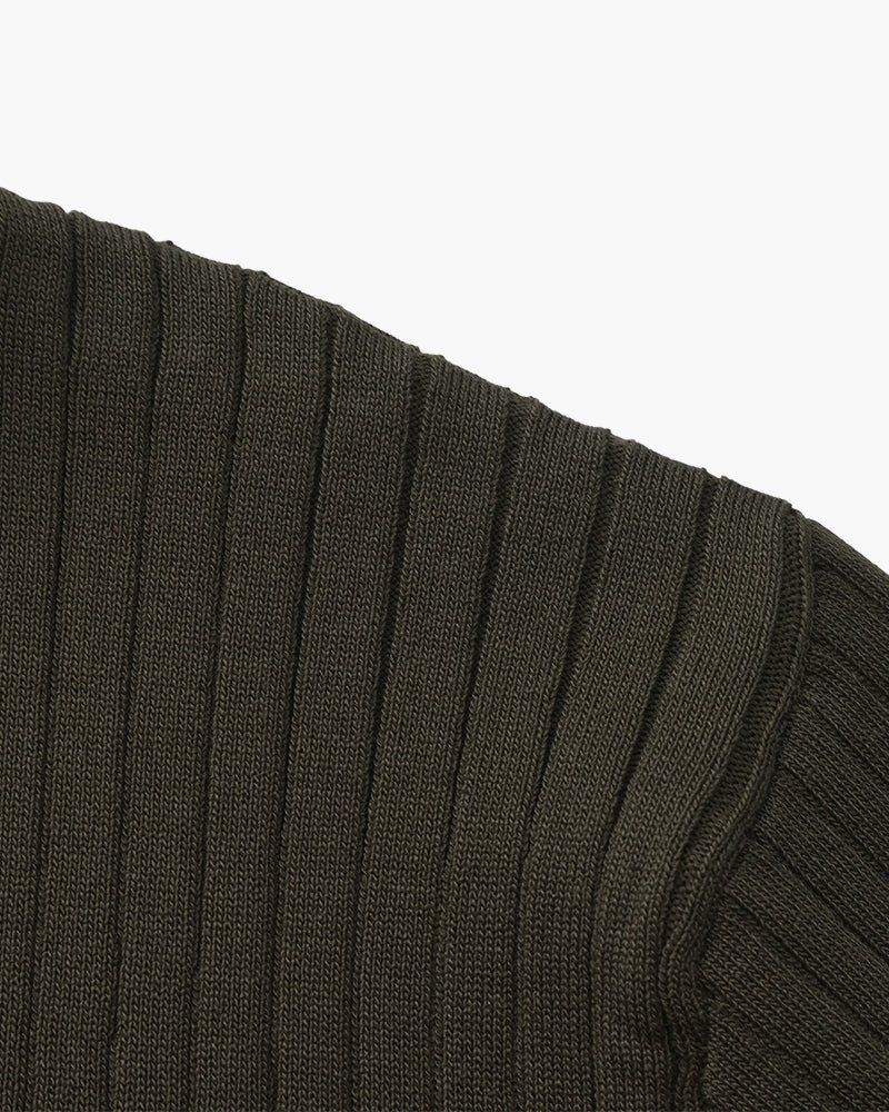 Premium Ribbed Polo - Belgravia Shop