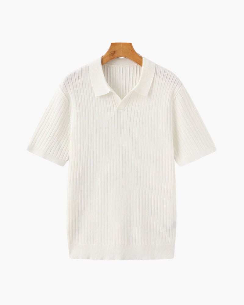 Premium Ribbed Polo - Belgravia Shop