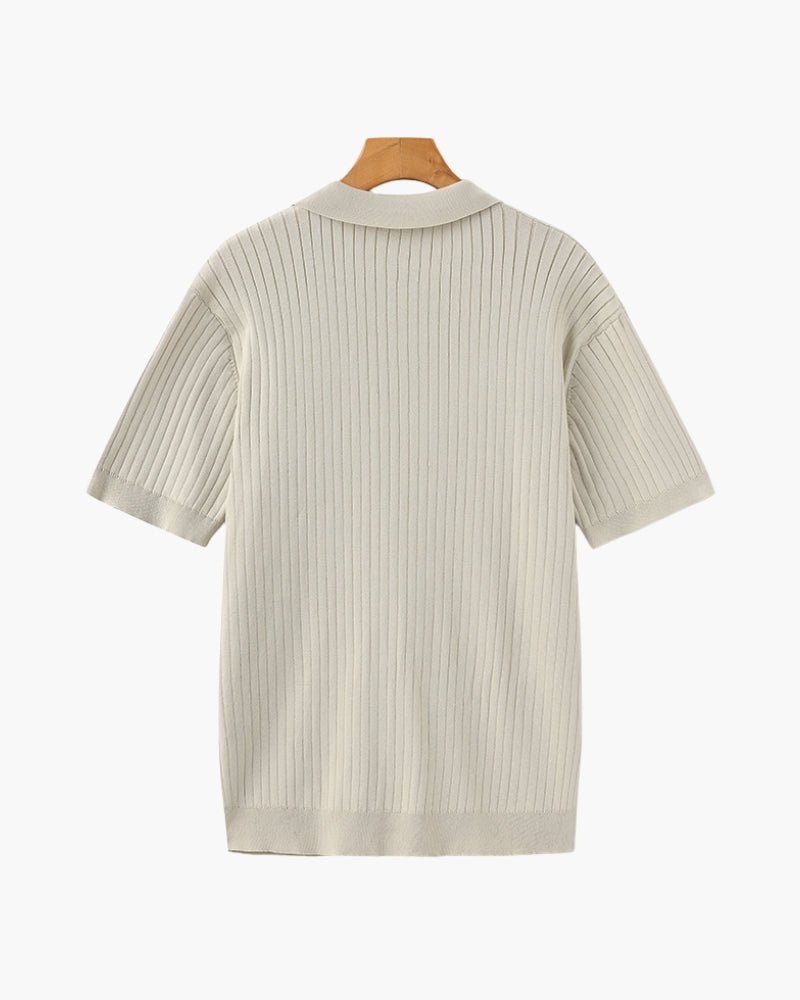 Premium Ribbed Polo - Belgravia Shop