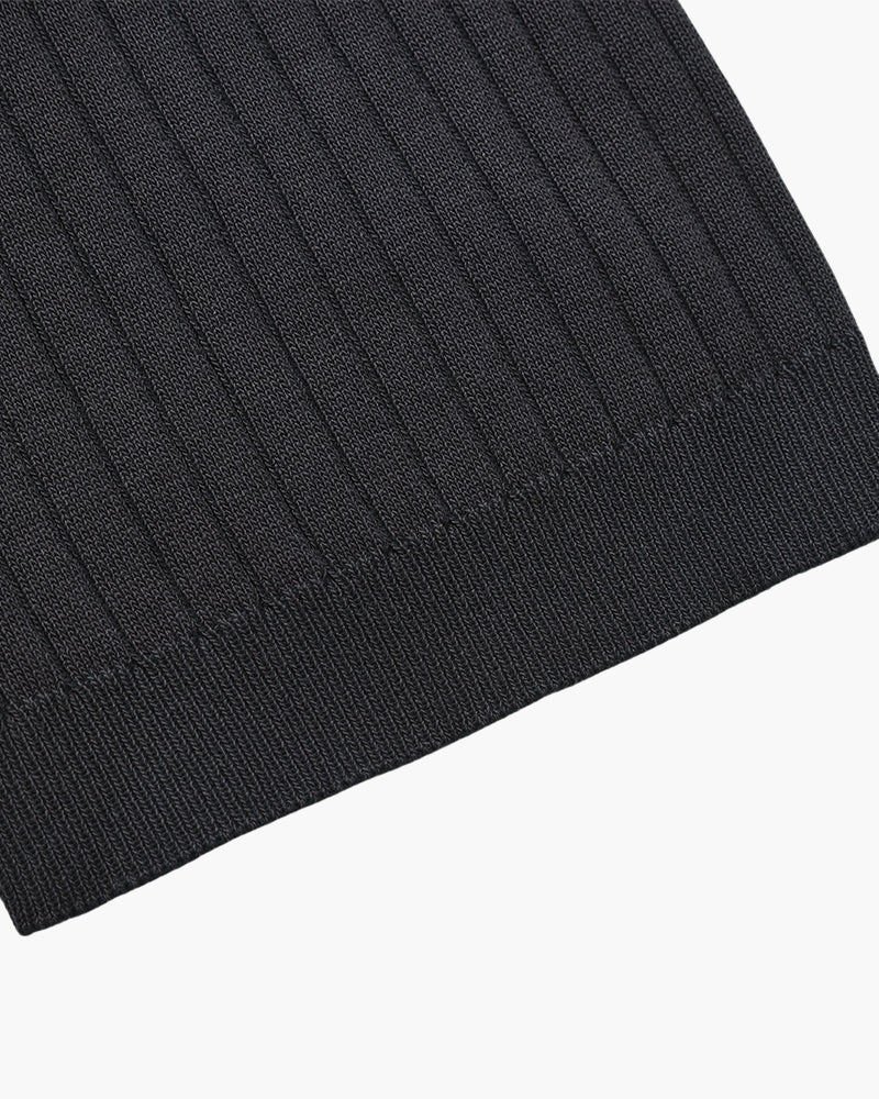 Premium Ribbed Polo - Belgravia Shop