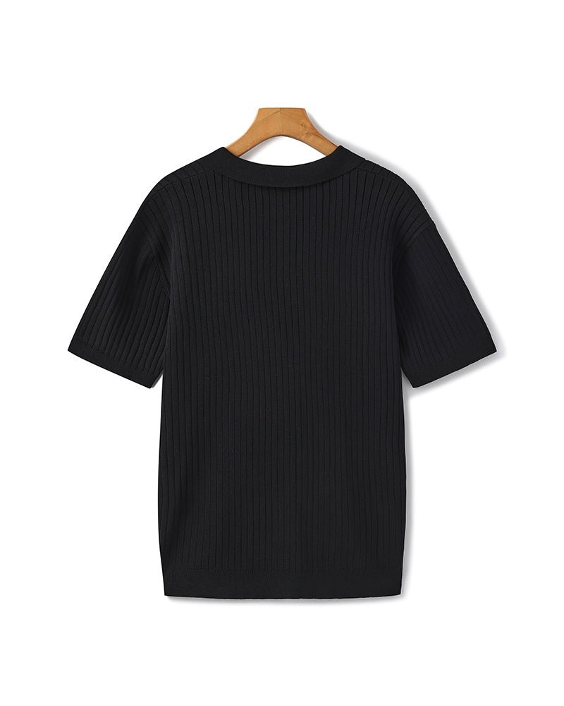 Premium Ribbed Polo - Belgravia Shop