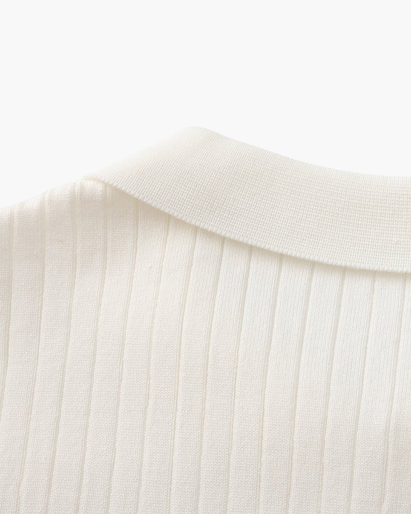 Premium Ribbed Polo - Belgravia Shop