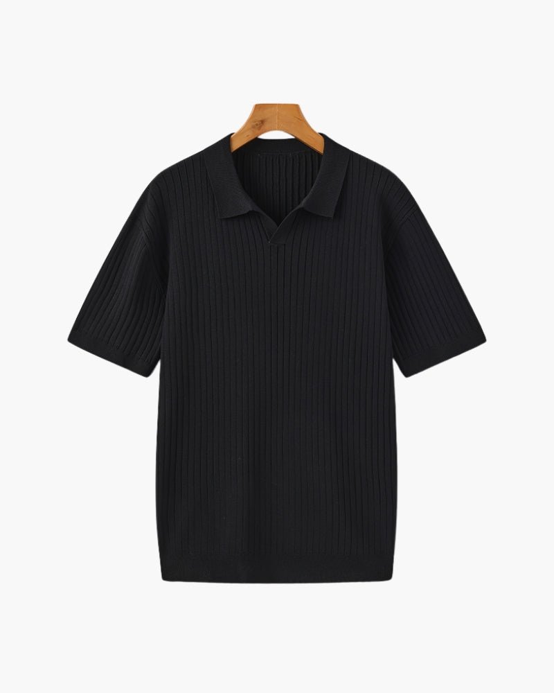Premium Ribbed Polo - Belgravia Shop