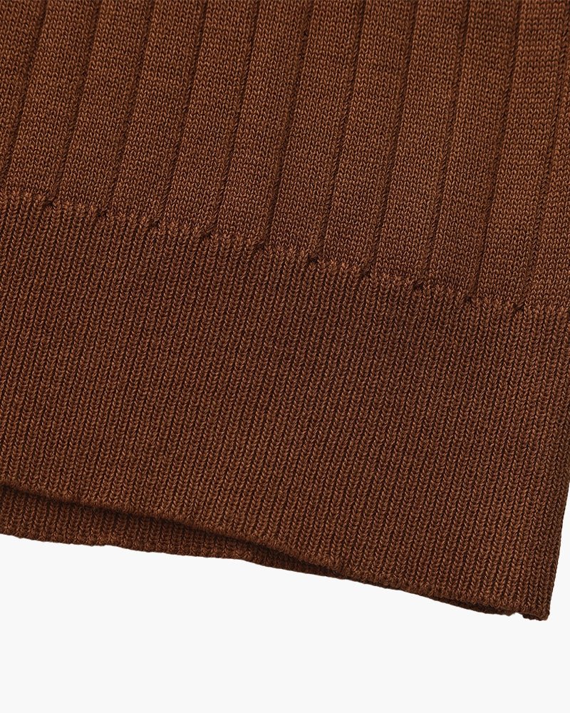 Premium Ribbed Polo - Belgravia Shop